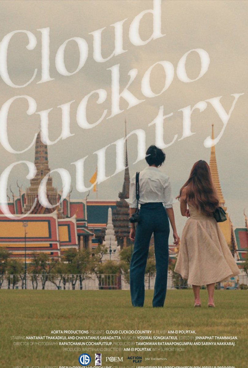 realcheraims's tweet photo. ภาพยนตร์ 'Cloud Cuckoo Country' ได้รับเลือกให้ฉายรอบปฐมทัศน์ที่เทศกาลหนัง Osaka Asian Film Festival 2022 🌸เรื่องราวของหญิงสาวสองคนที่เลิกรากันไปเพราะความขัดแย้งทางการเมืองเมื่อ 10 ปีก่อน ได้กลับมาเจอกันอีกครั้งท่ามกลางสถานการณ์การเมืองไทยที่ยังคงไม่เปลี่ยนไป https://t.co/pbI6I78CsY