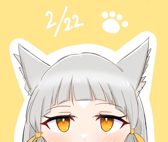 滑り込みセーフ!!
#ねこの日 