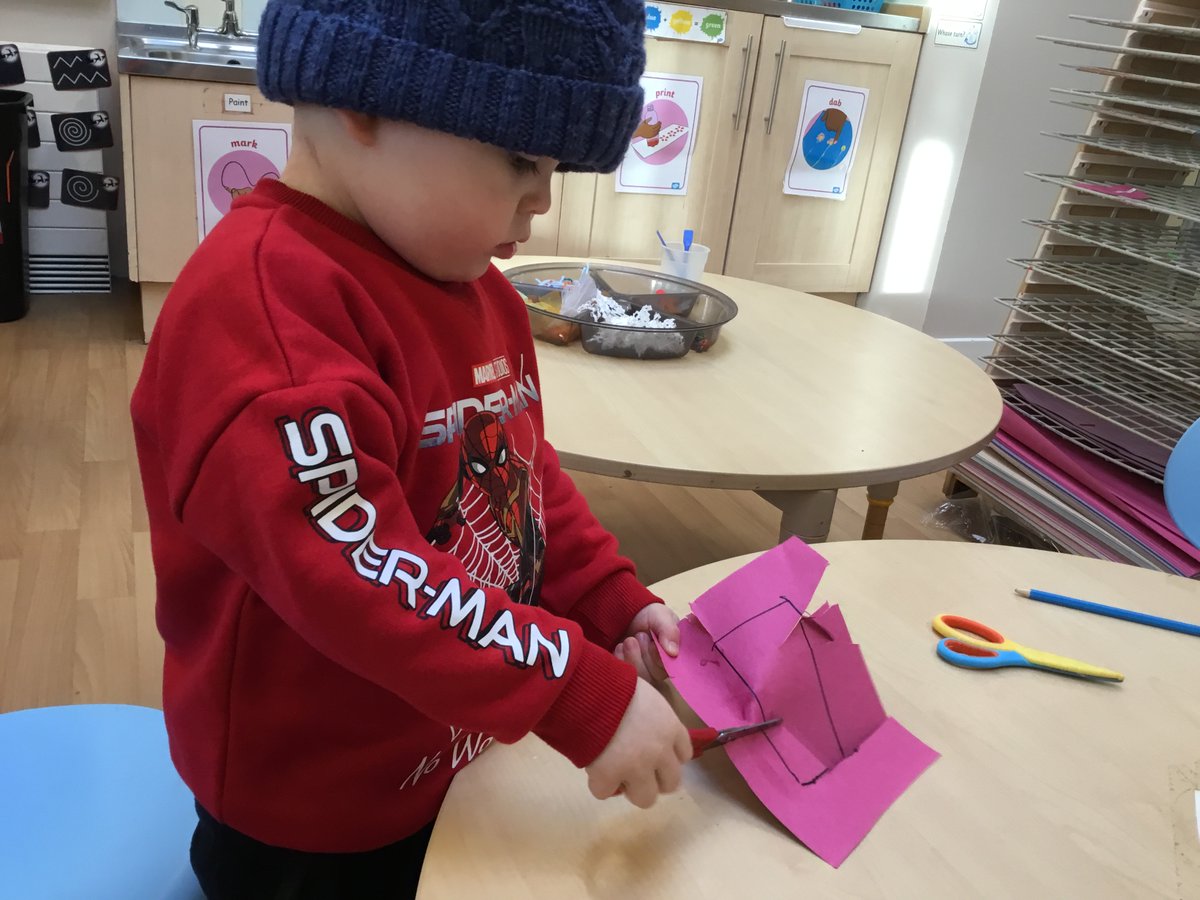 GabrielNursery1's tweet photo. We hope everyone had a great February Break!
We have been busy today from practicing our cutting skills to taking our dolls for a walk.
#playexperience #exploring #shapes #caringforothers https://t.co/EEk8D8tvws