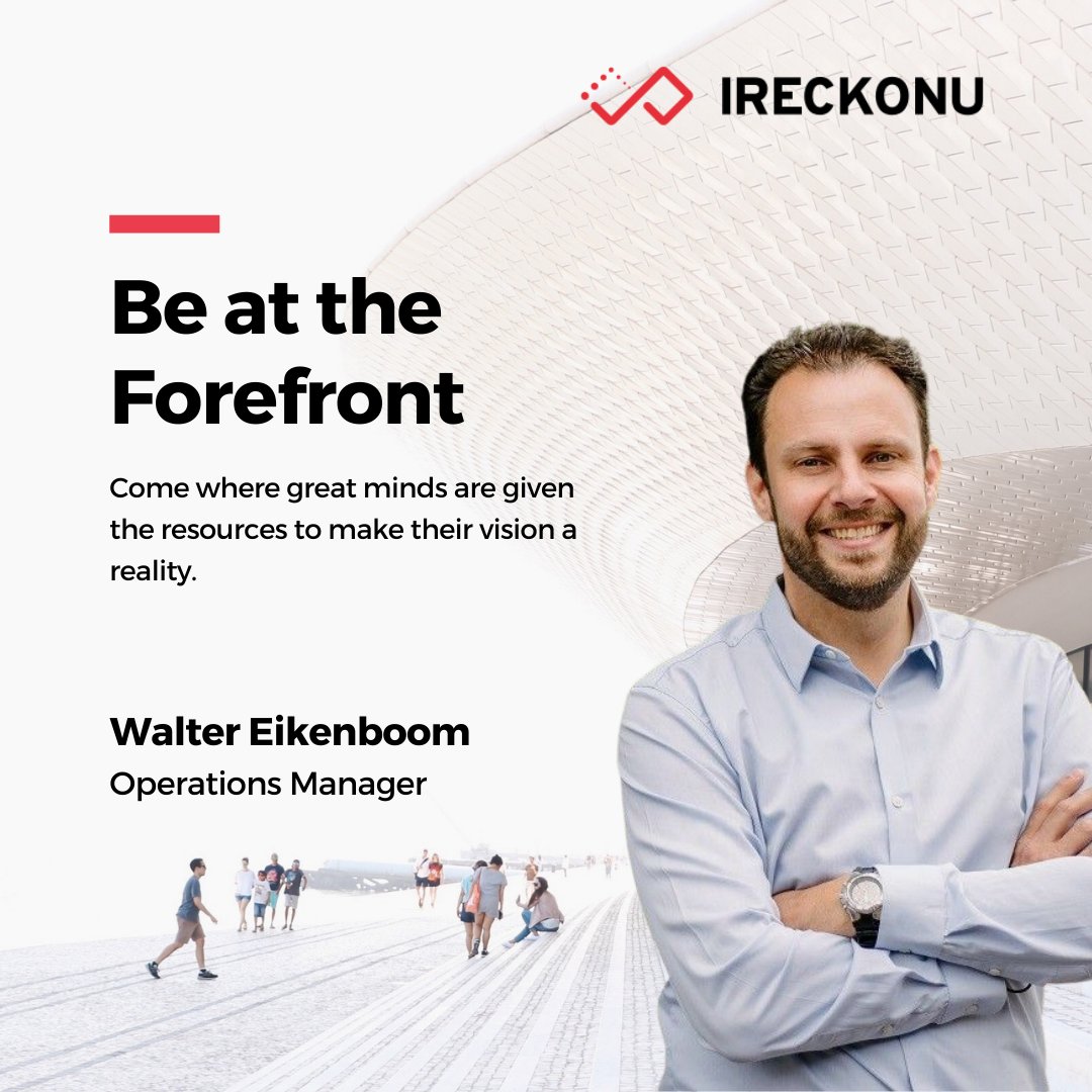 Whether you are a software development pro or an Azure expert, at <a href="/Ireckonu/">IRECKONU</a> you will be empowered to drive change and build a connected future for hospitality.

For all current openings, check out Ireckonu.com/careers/

#BeAtTheForefront #Ireckonu #IreckonuCareers