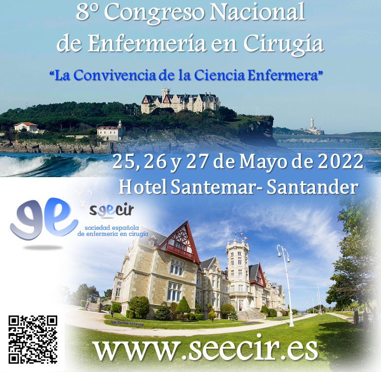 ICOESevilla's tweet photo. La Sociedad Española de Enfermería en Cirugía (SEECIR) celebrará el 8º Congreso Nacional de Enfermería en Cirugía del 25 al 27 de mayo de 2022 en Santander.
🗒 Más información:https://t.co/LuXO0VWrJA
#ecoes #enfermeriasevilla #enfermera #ecoes #seecir @SEECIR @VictorBSECOES https://t.co/felA43EtZU