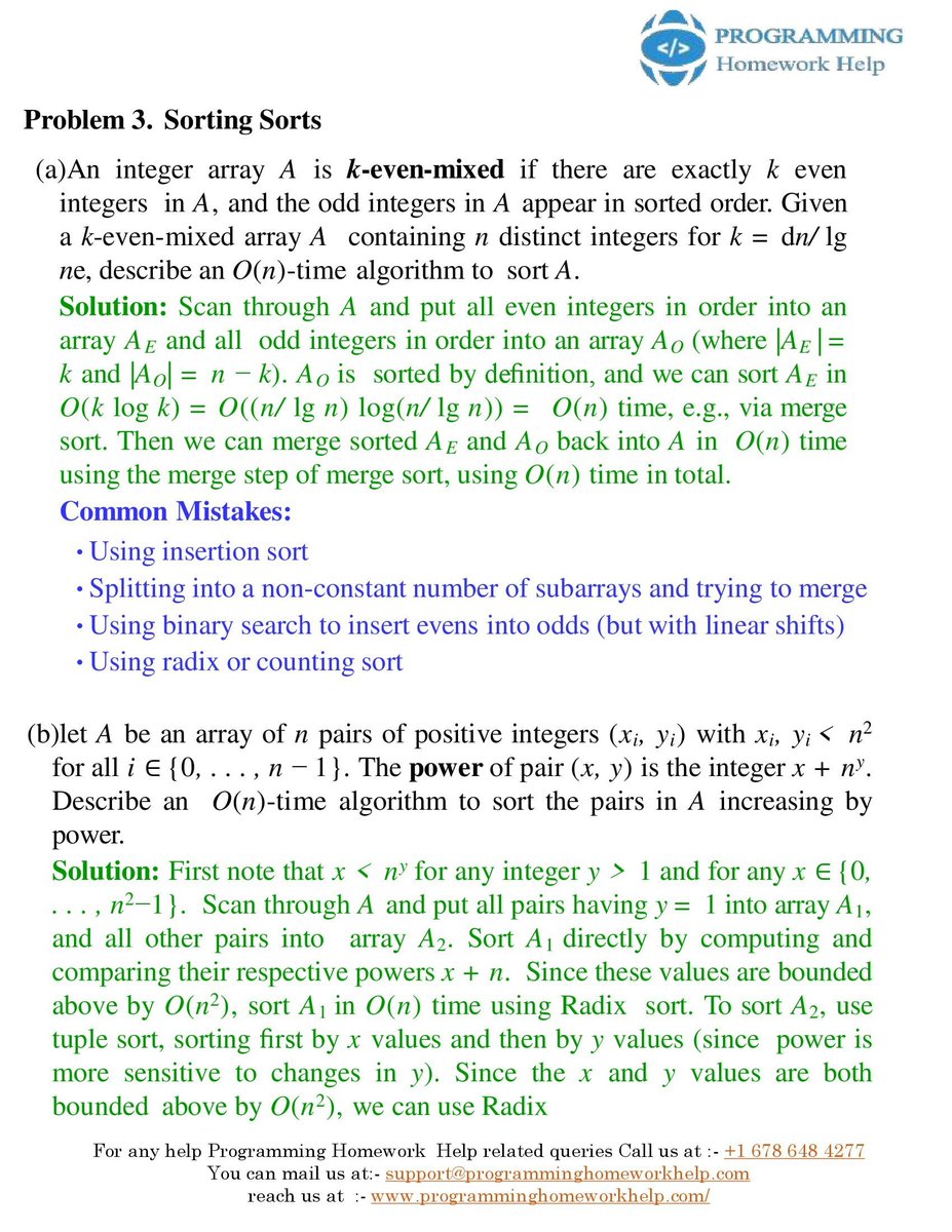 ProgrammingHom1's tweet photo. I am Vincent S. I am an Algorithm Homework Expert at https://t.co/CUDaUvzfLj. I hold a Ph.D. in Programming from, University of Minnesota, USA. I solve assignments related to Algorithms. To see the full assignment https://t.co/ltN4PeQK6a
#programminghomeworkhelp https://t.co/1eUq4gagkm