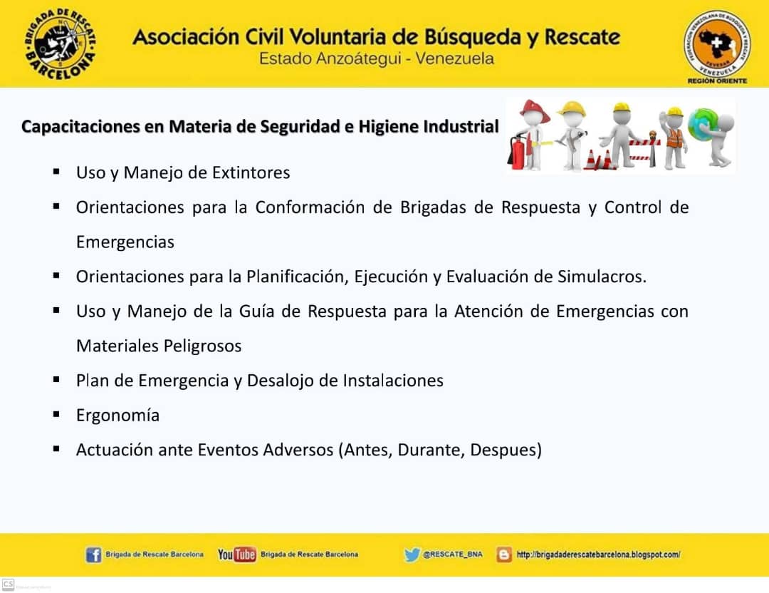RESCATE_BNA's tweet photo. Áreas de Formación Disponibles... #PrevenimosEducando 
#UnaSolaMisionSalvarVidas https://t.co/wPQ8fKtUXI