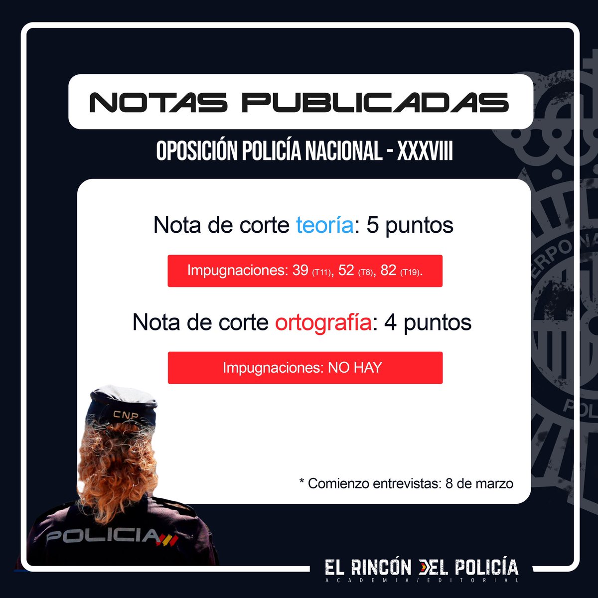 El Rincón del Policía tweet media