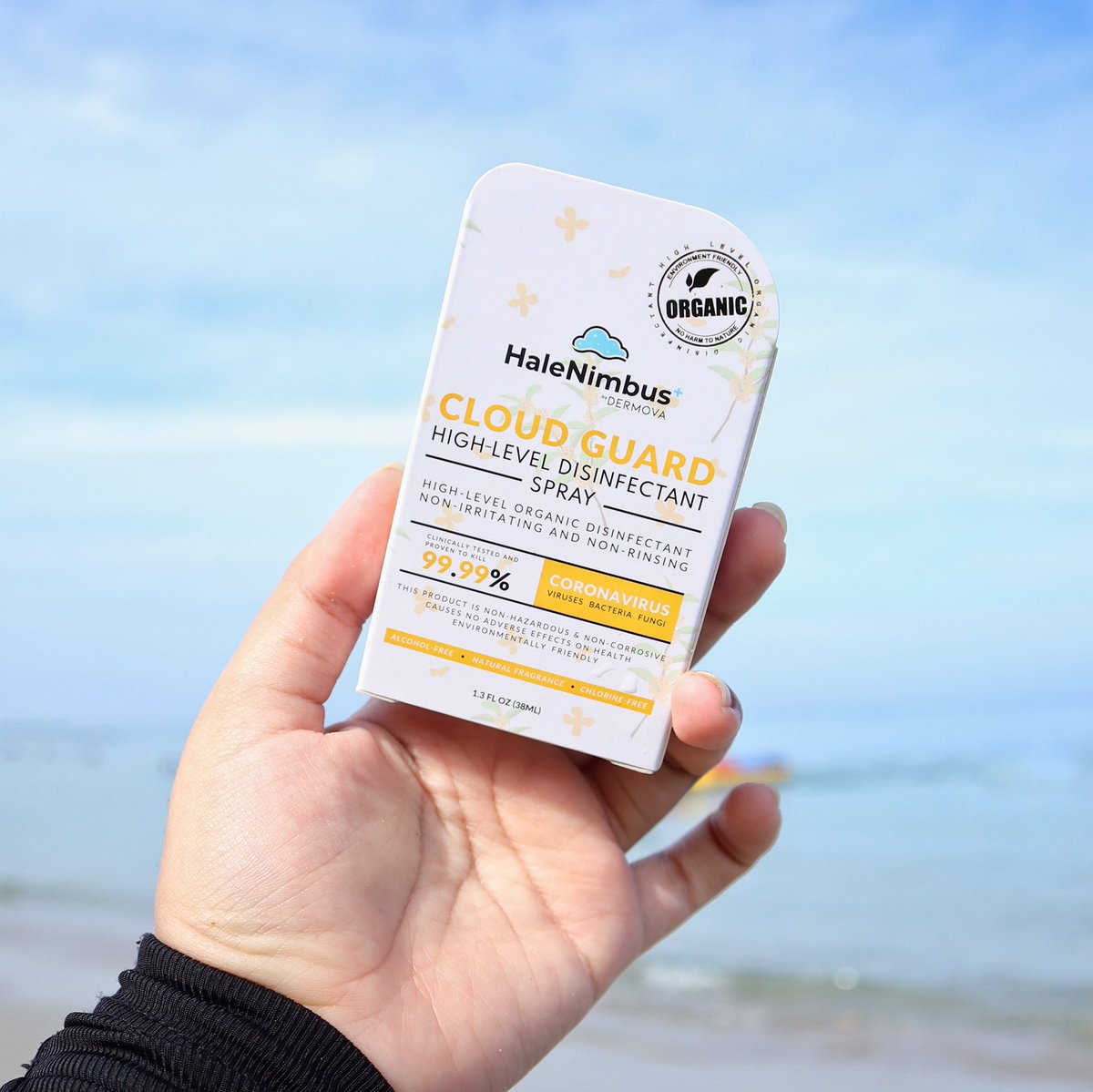 HaleNimbus's tweet photo. ✅ Eco-friendly,
✅Safe &amp; Gentle to the Skin

Cloud Guard Disinfectant is natural and safe to be used on all skin types and surfaces. We selectively picked the best natural ingredients for our product. 

Because we care about your health and safety in the long-term ❤️ https://t.co/cvZCIWIDZQ