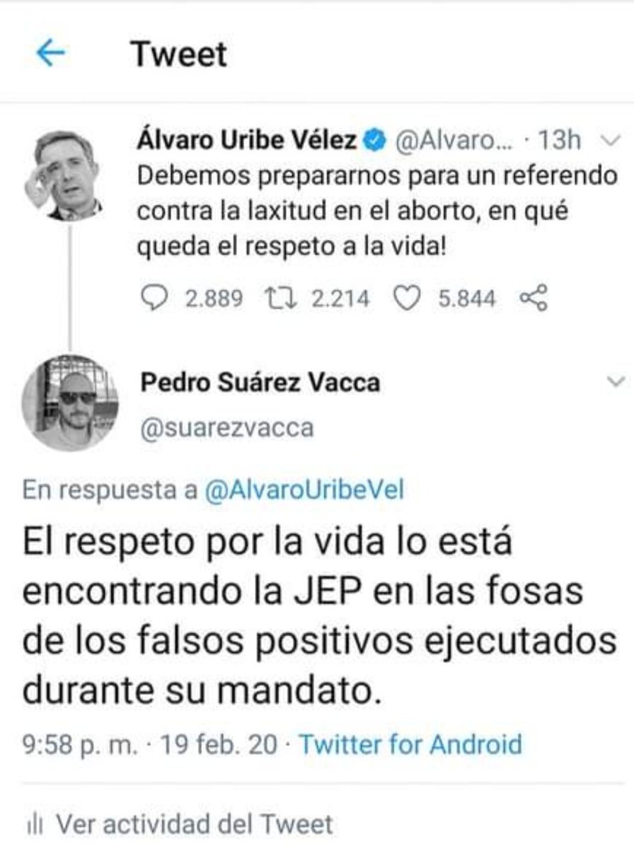 suarezvacca's tweet photo. Y por eso me bloqueó? Tan susceptible. https://t.co/NEDLby4lld