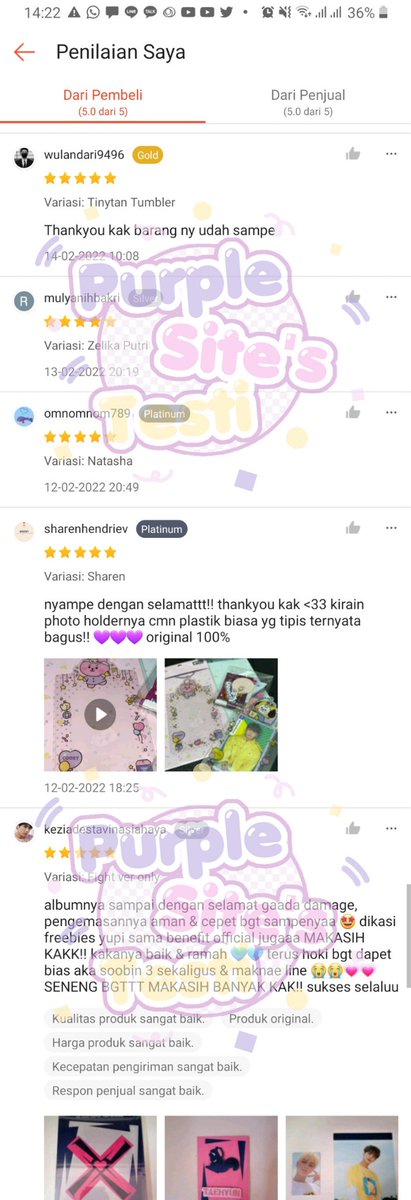 purplesite_'s tweet photo. #Testimoni_PS https://t.co/Wu3RZpzxo0