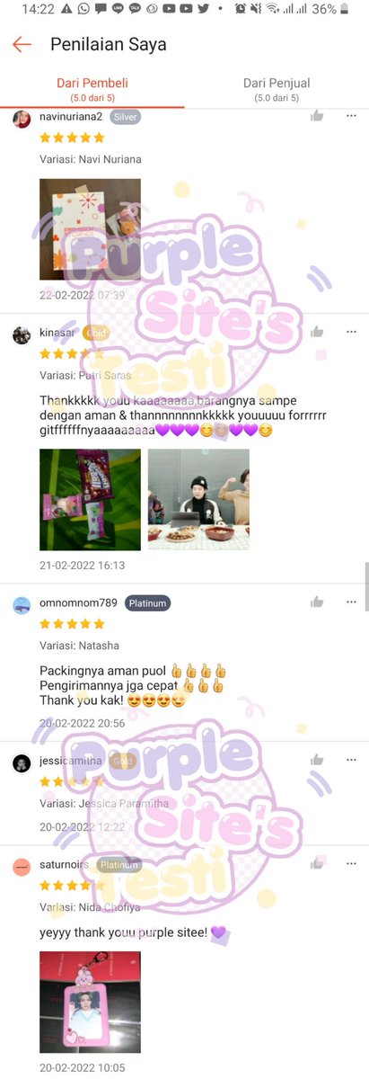 purplesite_'s tweet photo. #Testimoni_PS https://t.co/Wu3RZpzxo0