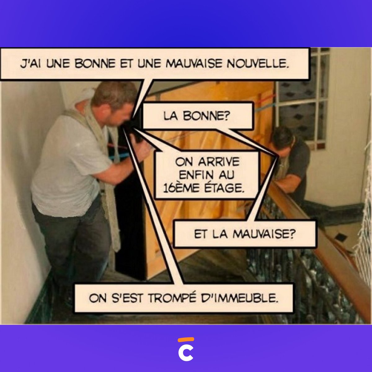 cautioneo's tweet photo. On vous aide à accéder à la #location mais pas pour le #déménagement 😂 !
On confie cela aux mains d'expert de notre partenaire @DuGuilde 👍 !

#immobilier #cautioneo #garant #locataire https://t.co/BectY3edk3