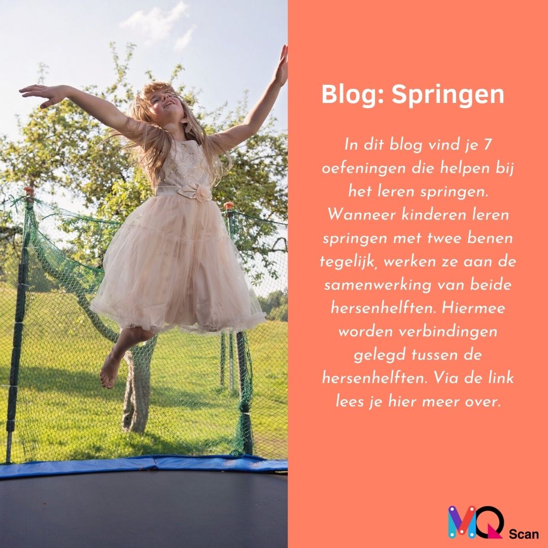 📚 In dit blog vind je 7 oefeningen die helpen bij het leren springen. Wanneer kinderen leren springen met twee benen tegelijk, werken ze aan de samenwerking van beide hersenhelften. Hiermee worden verbindingen gelegd tussen de hersenhelften.
🔗 bit.ly/30NaoEX