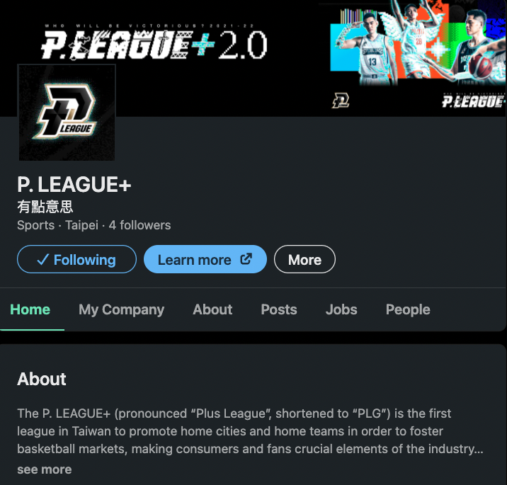 P_LEAGUE_EN's tweet photo. In today's #SomethingInteresting we started a @LinkedIn page! Get connected and read up on the latest English content 📰
https://t.co/2nvlSEGeW7 https://t.co/PEHjIn4BlB
