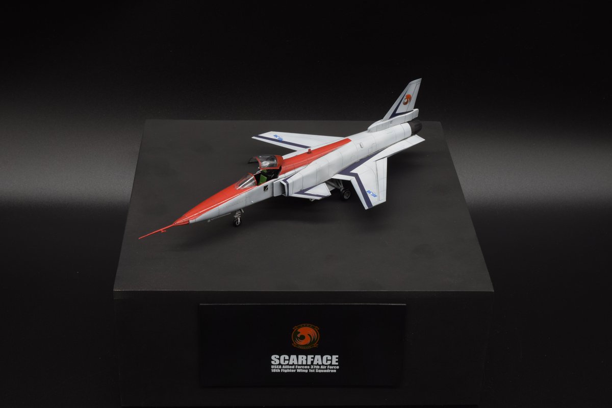 seiyadon02's tweet photo. #エースコンバット
#ACE25th
#ACECOMBAT
ACE COMBAT 2
USEAN Allied Forces 37th Air Force
18th Fighter Wing 1st Squadron
X-29 “SCARFACE” https://t.co/stlyji5C3Q