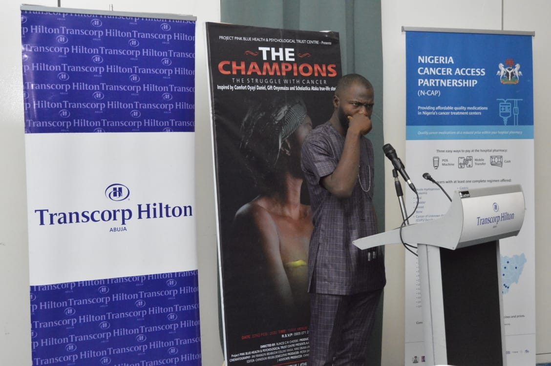 projectpinkblue's tweet photo. "Life is but a story of how you died, make it a story worth telling." - Daniel Ikani

Spoken Word Poetry by @IamCrosswordz
Join the fight against cancer now!
@uicc @by_uju @CancelCancerAf @CancelCancerAf @WHO https://t.co/rOkA2Gy7fP