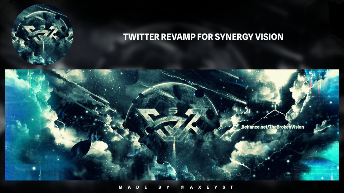 axeyst's tweet photo. Twitter Revamp for @thebrokenvision
#VisualsRC - Post #7 https://t.co/HshHfremQA