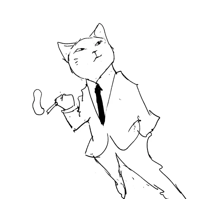 #猫の日 
同じテイストのこの辺 