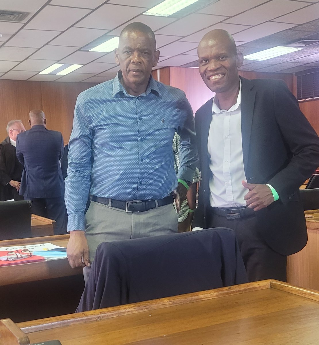 NShezi's tweet photo. Standing with a leader who is accused of corruption by helping poor black children pay for school fees. He is guilty of trying to upset the system that keeps the Natives empoverished. We are with you Cde @Magashule_Ace SG💪🏾 https://t.co/4RxvSyrIxj