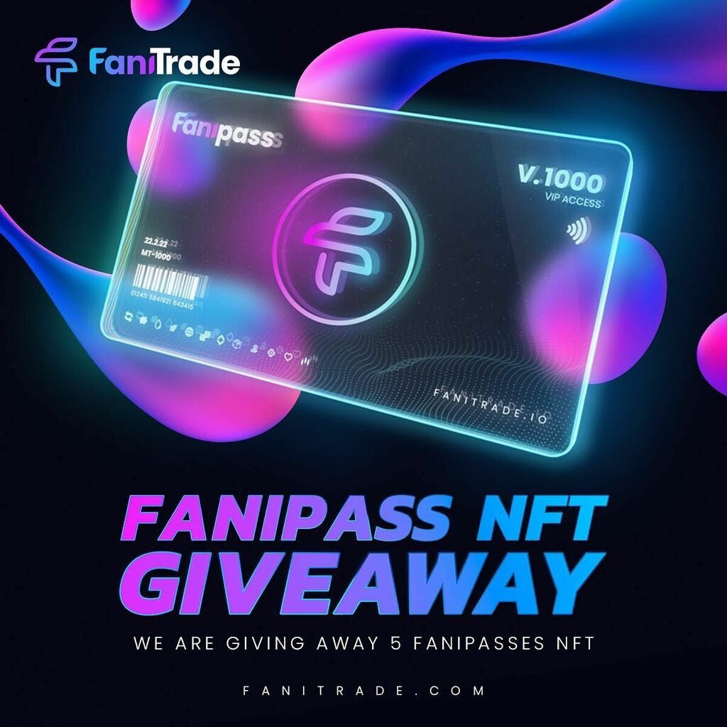 Hello Guys👋 

FaniTrade Officially Launches 🚀 today one of the most Advanced UI DEX’s on #Solana With Limit Order Swaps. 

To celebrate they are giving away FREE NFT FaniPasses to some of their followers! Check them out @FaniTradeDex 

#SolanaNFTs #SolanaGiveaways $sol
