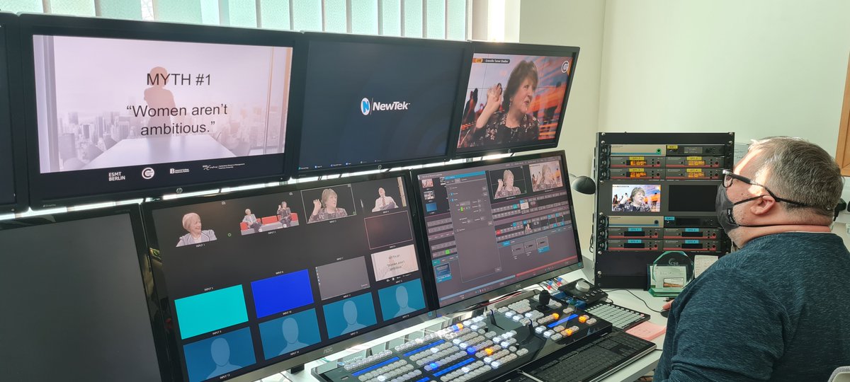 cranfieldmngmt's tweet photo. T minus 15 minutes for the Women in Leadership event...we are ready and good to go!

Join the live event: https://t.co/I9982HqJnF https://t.co/i2UI2yZ1hQ