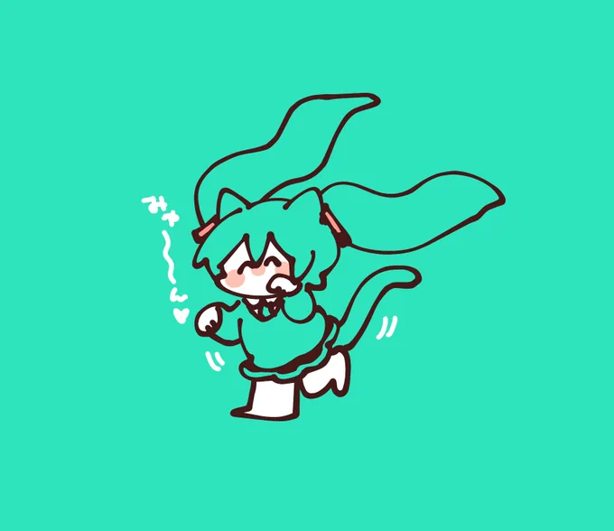 今日はニャンニャンニャンなボカロ達🐱 