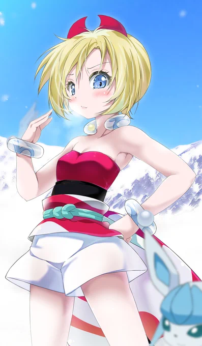 「寒くないけど?」
#アルセウス  #カイ 