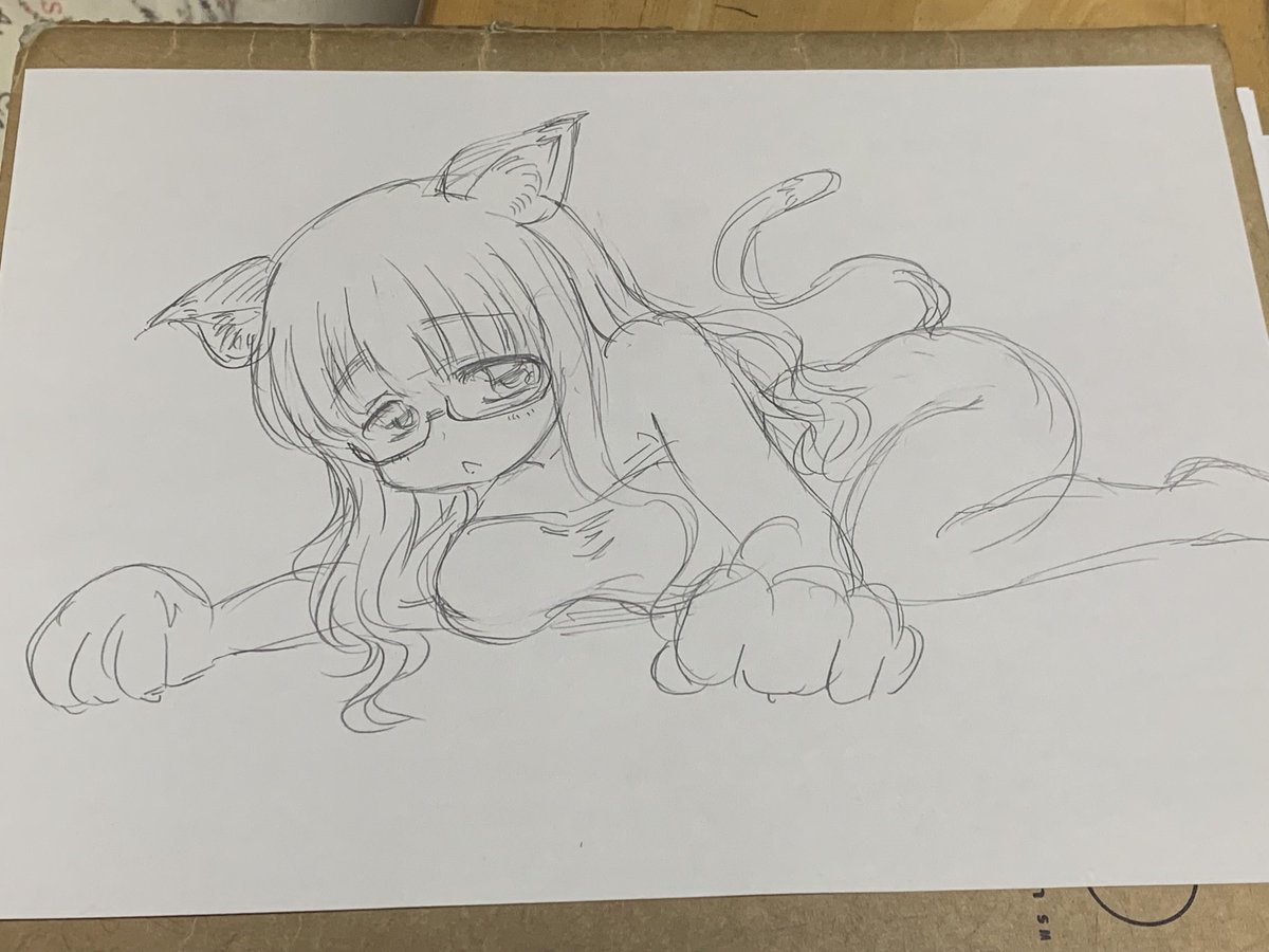 メガネやだもニャさおりん 