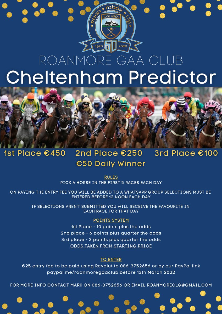 Roanmore GAA & Camogie Club tweet media