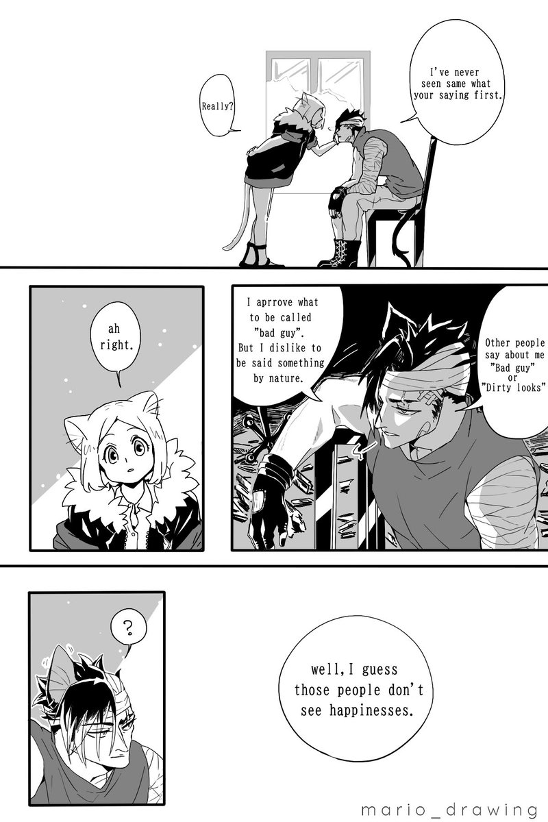 Today ,in Japan is Cat day 🐱🐱
They are my original characters and story. 

Next↓ 