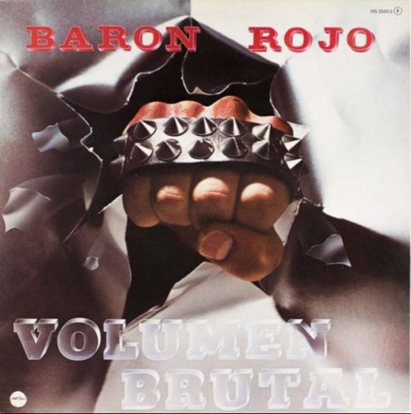 GrupoBaronRojo's tweet photo. Tal día como hoy, pero de 1982, ya podías bajar a tu tienda de discos y llevarte el Volumen Brutal. https://t.co/rC4znqonjZ