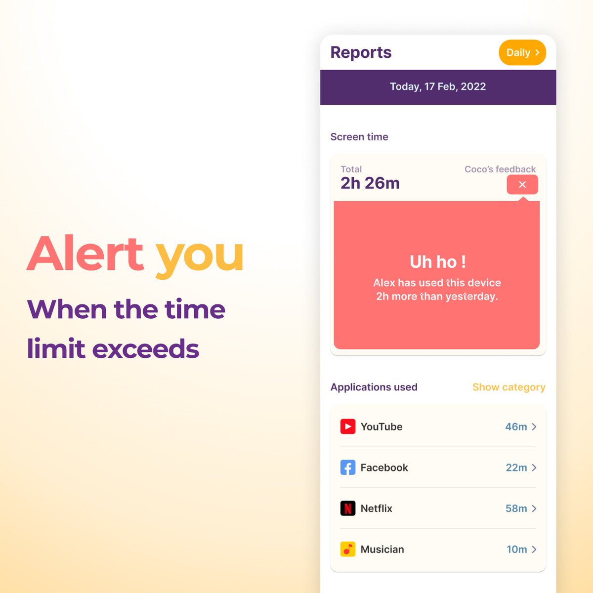 mysitterAI's tweet photo. Make Coco your kid's screen time buddy and coco will make sure that your kid have a safe digital lifestyle even when you're not around.

Coco always got your back mommys and daddys. Subscribe to get early access to coco with mysitter app NOW.

Subscribe-> https://t.co/9nnMSpvIJh https://t.co/zSVUb64biG