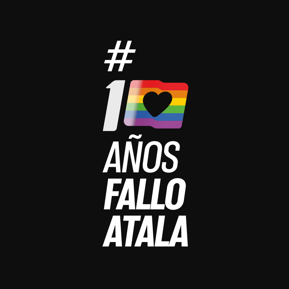 Hace una década, la diversidad sexual le ganó al Estado de Chile. Conquistamos derechos y los protegeremos. 
Sigue nuestras redes sociales para conocer más sobre esta historia que marcó un antes y un después en nuestro país. 
#10AñosFalloAtala 🏳‍🌈