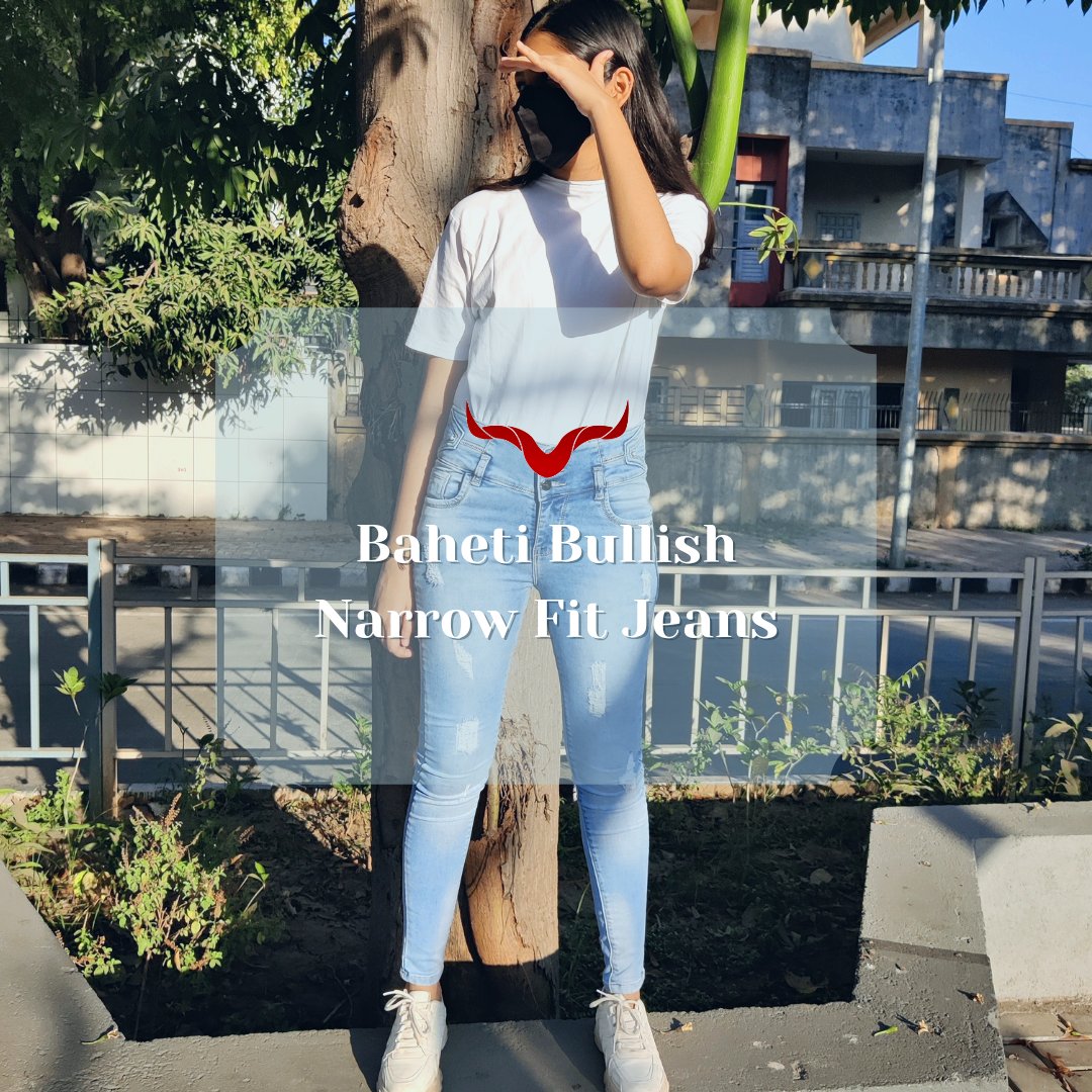 BahetiBullish's tweet photo. BLUEMOOD with @bahetibullish !💙✨
-Available in 2 different colours.🤩
-FREE SHIPPING available on all orders (PAN India).
SHOP NOW!!!
#BahetiBullish #onlybullishwearsbullish #fashion #jeans #narrowfitjeans #bluejeans #distressedjeans #denimjacket #onlineshopping  #womenfashion https://t.co/G2kBPRgP5t