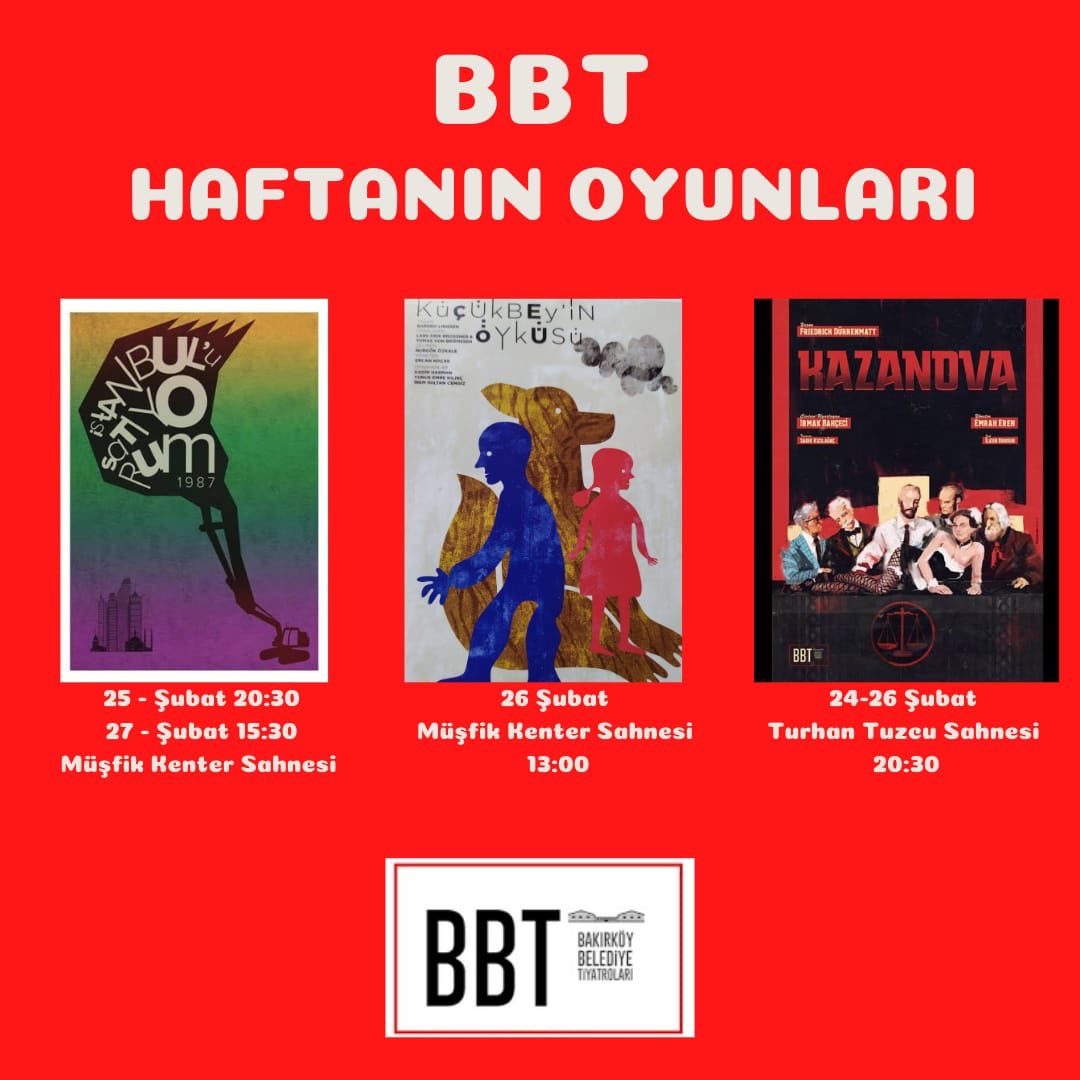 #bbtdebuhafta 🎭🎫