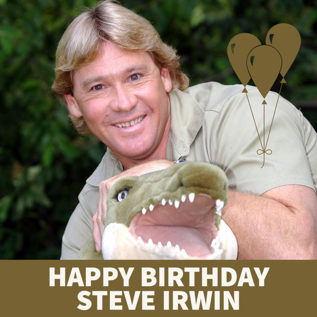 HAPPY BIRTHDAY STEVE IRWIN -- Today we remember \"The Crocodile Hunter\" on what would have been his 60th birthday  