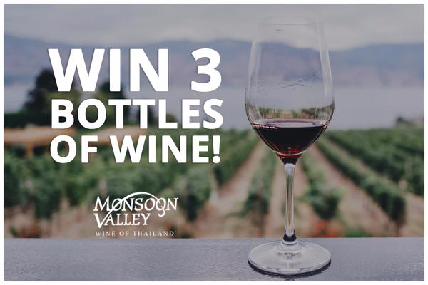 Monsoon Valley Wine (@monsoonvalleyuk) on Twitter photo #Win 3 bottles of fine #MonsoonValley wine! To enter, simply RT this post and follow us <a href="/MonsoonValleyUK/">Monsoon Valley Wine</a>! #Competition closes 28th February #GoodLuck
T&Cs apply #Win 3 bottles of fine #MonsoonValley wine! To enter, simply RT this post and follow us <a href="/MonsoonValleyUK/">Monsoon Valley Wine</a>! #Competition closes 28th February #GoodLuck
T&Cs apply