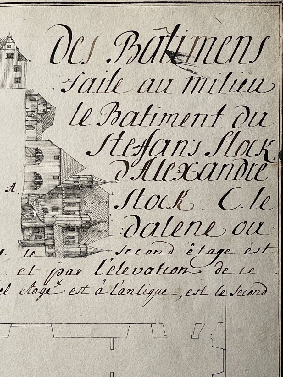 enbmn's tweet image. #aLaRepro un très beau recueil de dessins du XVIIIe ayant appartenu à l'architecte de #Nancy Prosper #Morey proposant plans et vues des résidences de #Stanislas. Notamment Tschifflik à Deux-Ponts
