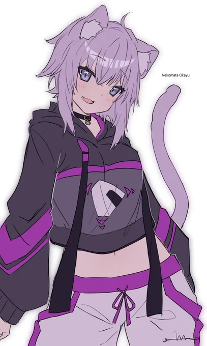 猫又おかゆ #絵かゆ 