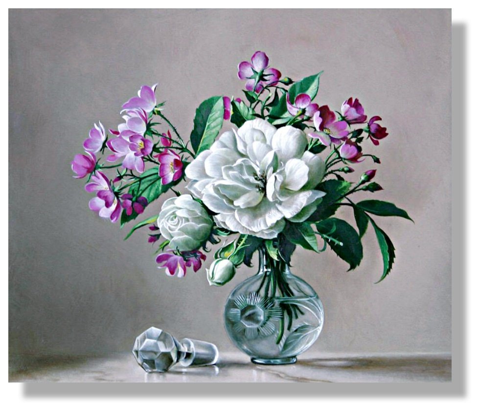 Painting_Photo_'s tweet photo. Цветочная живопись бельгийского художника Питера Вагеманса https://t.co/ciHqHo62Hv