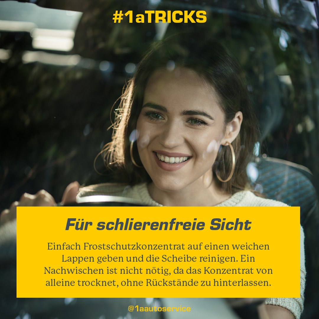 1aautoservice's tweet photo. Streifen, Schlieren, Verschmutzungen - besonders bei tief stehender Sonne oder aber bei Dunkelheit und einsetzendem Regen können sie die Sicht erschweren. Durchblick schafft dieses Hilfsmittel.

#1aautoservice #freiesicht #sicherheit https://t.co/3rMzAZQU1L