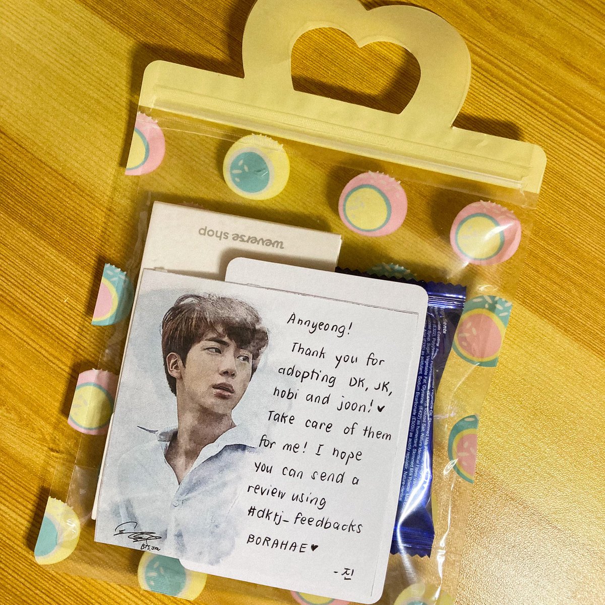 useralphabekoo's tweet photo. my 94z and 97z came home!!! 🥺💜 thank you so much again @dkimtaejin_ HUHU bilis nyo po kausap talaga hahahaha + super cute ng packaging 🥰🤍 #dktj_feedbacks https://t.co/F3SvAgGnvI