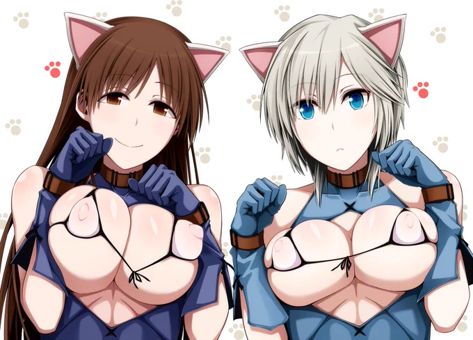 美波ちゃん&アーニャちゃんとえちえち猫の日 