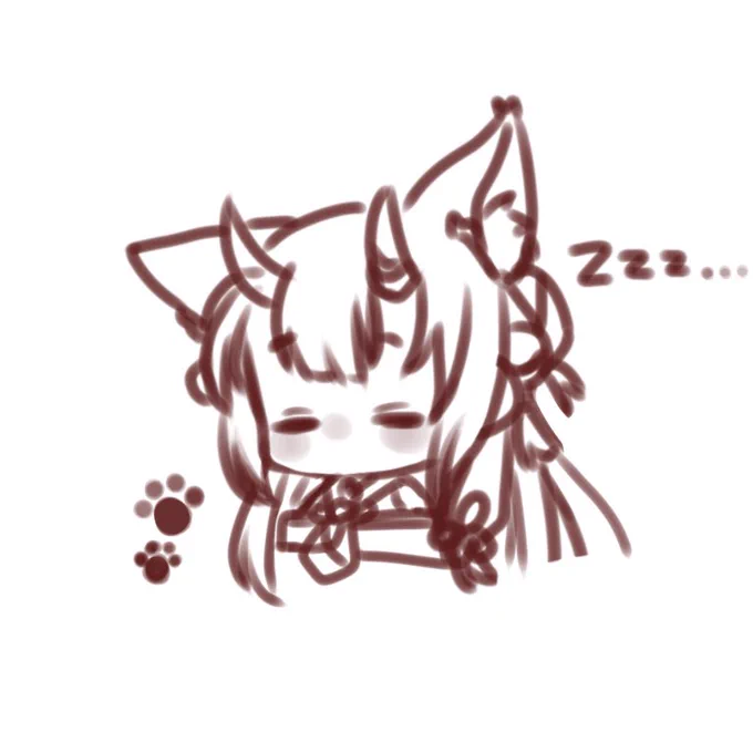 ねこのひですかこんなんしかかいてない
頭が忙しくなるからね…() 