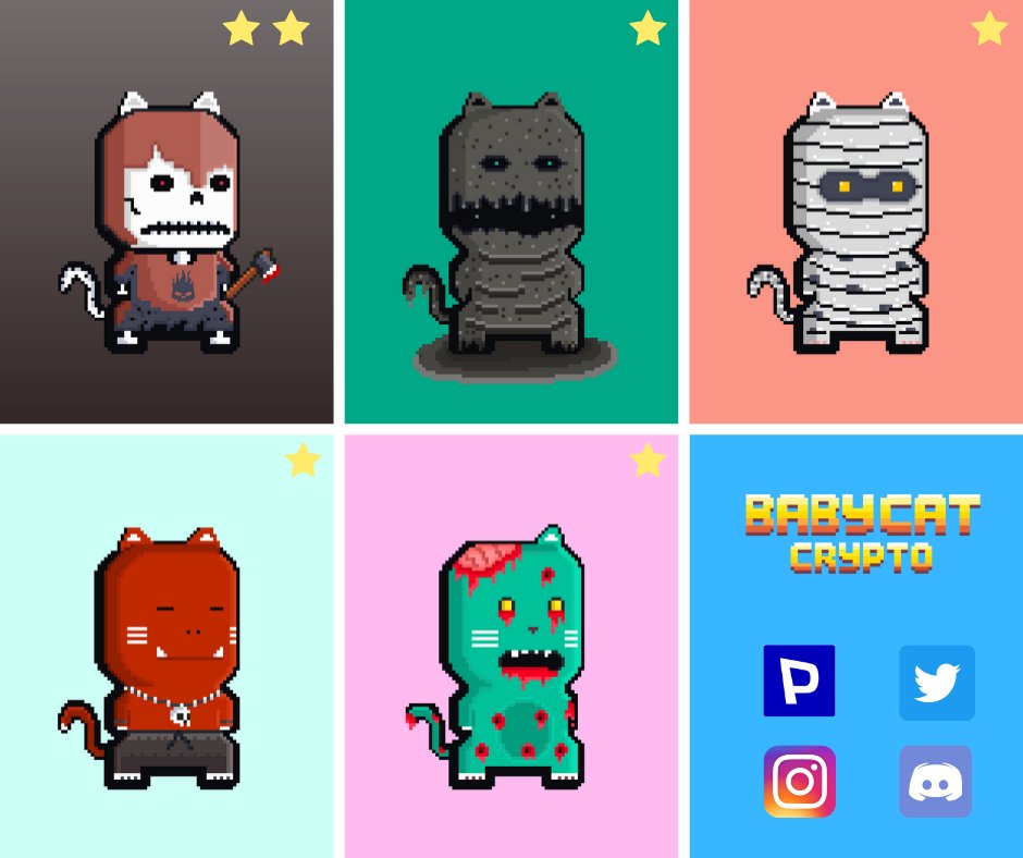 Babycatcrypto's tweet photo. 🔥New Drop🔥 #26 - 30

Time Drop : 22 Feb  08.00 pm (GMT+7)

Join Discord : https://t.co/aEkrykVD3j

https://t.co/0K7gKgqMGt

#PARASnft #paras #nearNFTs #NFTCommumity #NEARnft #NEARcollector #NEARverse #nftcollector #NFTThaicommunity #NFTcollectibles #NFTTHAILAND #nftcat https://t.co/NGnb9NMitt