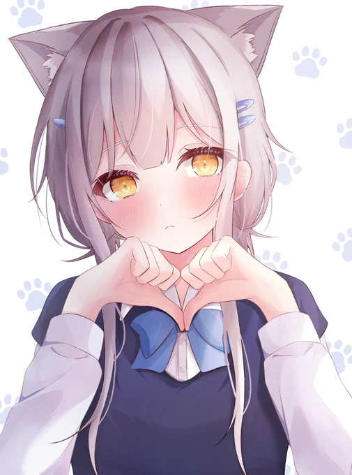 #猫の日
にゃん💙 