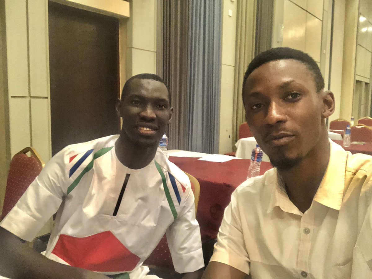 muhammed_hydara's tweet photo. I’m currently in Kairaba hotel attending the #NyuWahTan (let's chat) climate dialogue forum initiated by @UKinGambia to inspire actions and implementations after the @COP26. 🇬🇲 https://t.co/xw2zRAX7rP