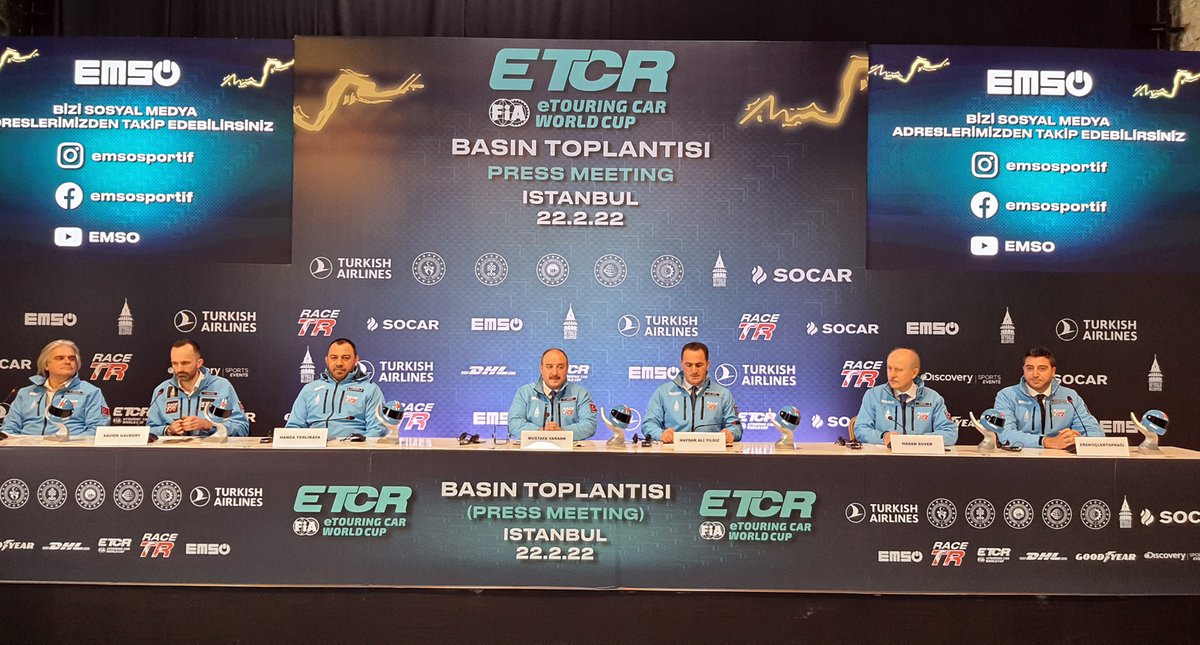 TOSFED's tweet photo. Dünyanın ilk tamamen elektrikli ve çok markalı turing otomobil serisi olan 2022 FIA Elektrikli Binek Otomobiller Dünya Kupası ikinci ayağı, 20-22 Mayıs tarihlerinde İstanbul’da yapılacak.

https://t.co/OKWx1pdavv https://t.co/9QCuJ0c9lY