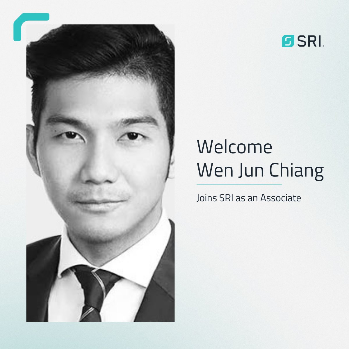 Welcome Wen Jun Chiang!

SRI Singapore has bolstered its ranks with the appointment of Wen Jun Chiang as Associate covering searches across APAC.