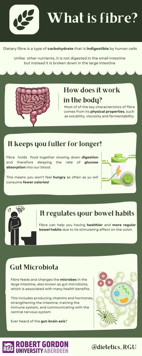 🌱 The UK Government recommends that adults should consume 30g of fibre per day... but why?🤔

Today we will explore the what, where, how and why of #fibre! 

Check out the infographic below to find out what fibre is👇🏻

#letstalkfibre #guthealth #HS4127