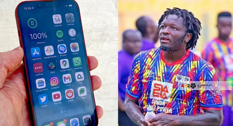 PulseGhana's tweet photo. Sulley Muntari’s iPhone stolen while taking photos with fans after Super Clash https://t.co/k1t5BeRiVF https://t.co/cLavcDGsyU