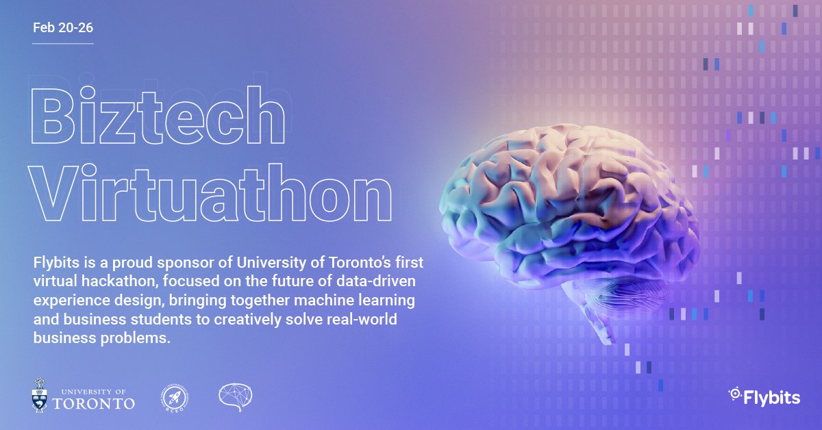 JannineKrish's tweet photo. Looking forward to being a judge at @UofT's first-ever data-driven Design Experience #Hackathon, where Machine learning and business students will be challenged to use the @flybits platform as a catalyst for creating customer-led solutions to solve real-world business problems! https://t.co/4qQUDUwLqL