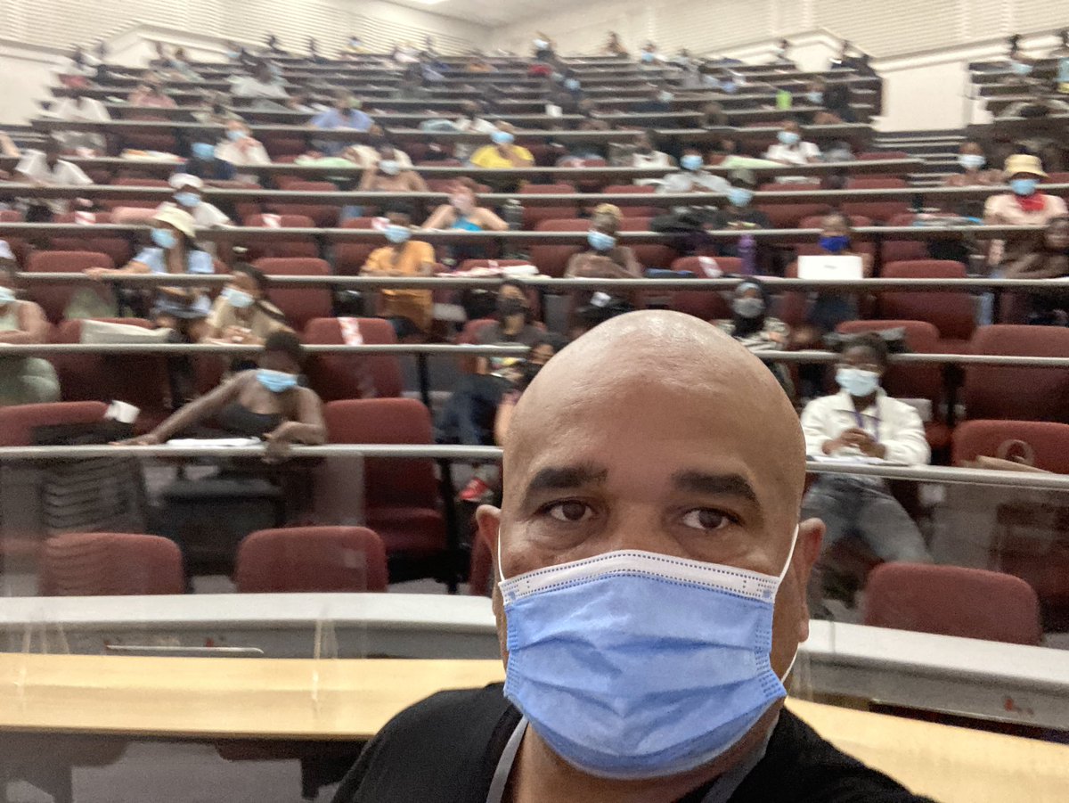 Rhodes_JMS's tweet photo. We had a successful #Journ1 class yesterday making use of @Rhodes_Uni new #hyflexsystem - teaching face-to-face and online #whatstorieswillyoutell #jms2022 #jms50 https://t.co/Krf2P3uTt6